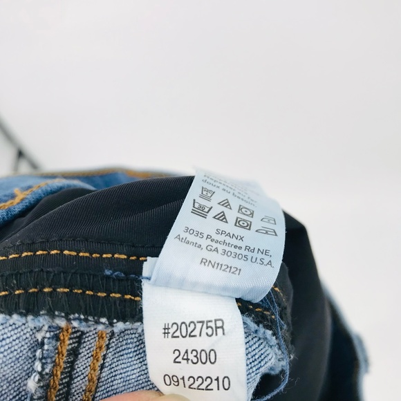 Spanx Skinny Jeans High Rise in Light Vintage Wash Size Small - Picture 5 of 11